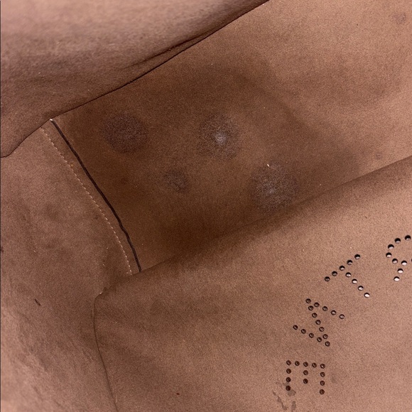 Stella McCartney Hand Bag Leather 2way Beige, with detachable pouch - Picture 9 of 13